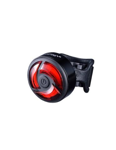 Мигалка задня Infini TURBO I-462R 4F USB чорний