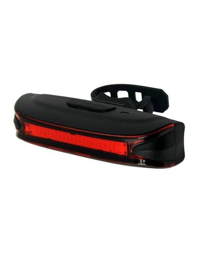 Мигалка задня Longus CHIP 20LED 6F USB 65Lum чорний