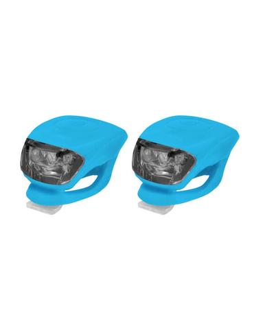 Мигалки Longus передня і задня 2LED/2F набір синій