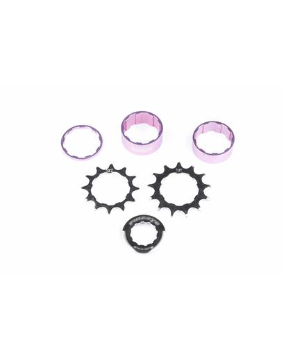 Набір FireEye для SingleSpeed SSK 12/13T (2.3 мм) рожевий