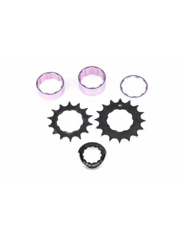 Набір FireEye для SingleSpeed SSK 14/16T (2.3 мм) рожевий