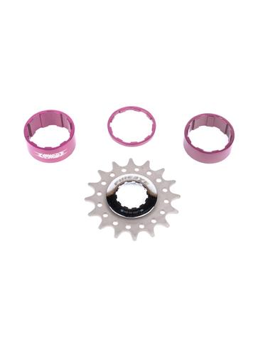 Набір FireEye для SingleSpeed SSK 16T (1.8 мм) рожевий