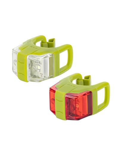Набір велосипедного світла KLS TWINS II, Lime Green
