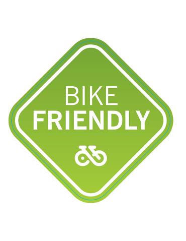 Наліпка Velo Bike Friendly ромб