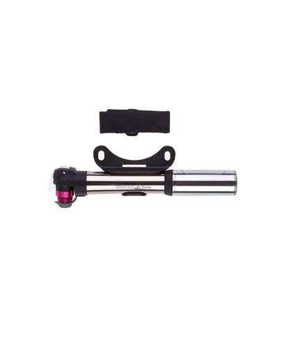 Насос компактний Giyo GM-12L алюмінієвий телескопічний. Тиск: 100 PSI / 6.8 Bar