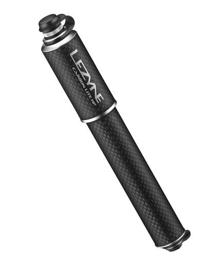 Насос компактний Lezyne CARBON DRIVE LITE HP - S 8.3 Bar зі шлангом карбон