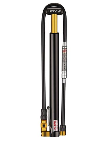 Насос компактний Lezyne MICRO FLOOR DRIVE HPG 11 Bar зі шлангом та манометром чорний