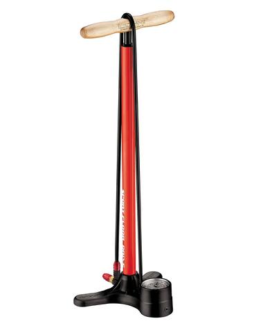 Насос підлоговий Lezyne SPORT FLOOR DRIVE ABS-2 з манометром червоний