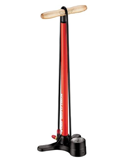Насос підлоговий Lezyne SPORT FLOOR DRIVE ABS-2 з манометром червоний