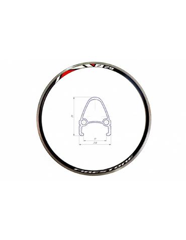 Обід 26 "AL 36H 14G двустін. З проточкою HLQC-04 під Vbr чорн.