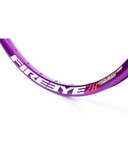 Обід FireEye Excelerant 28 26˝ 32 отвори під диск фіолетовий