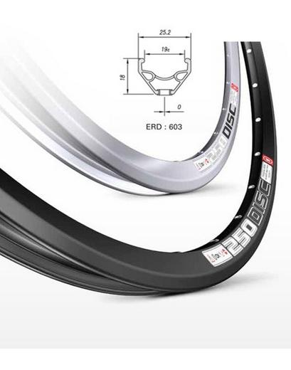 Обід Mach1 250 DISC 28˝ 32 отвори під диск чорний