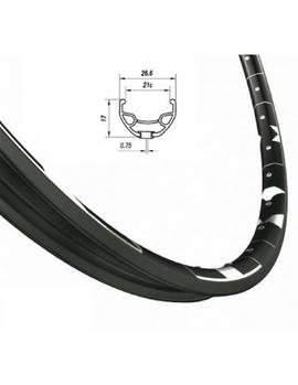 Обід Mach1 240 28˝ 32 отвори під V-Brake чорний
