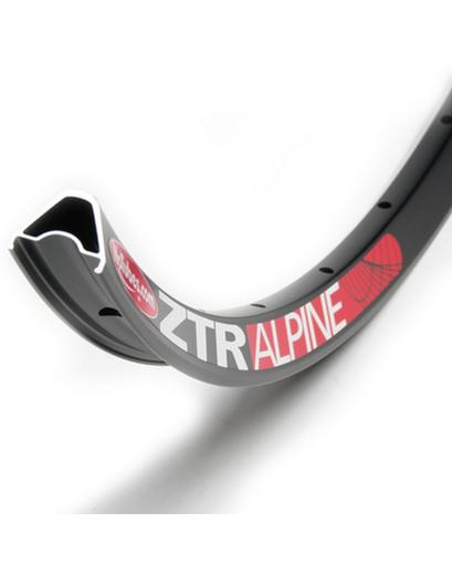 Обід Notubes ZTR Alpine 26˝ 32 отвори чорний під диск