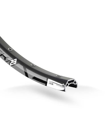 Обід Rodi BLACKROCK 23  26", 559x23, 32 отв., пістонований, чорний