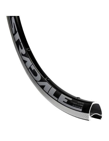Обід Rodi STRADALLE 28", 622x17, 24 отв., пістонований, чорний, V-Br
