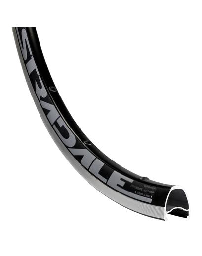 Обід Rodi STRADALLE 28", 622x17, 24 отв., пістонований, чорний, V-Br