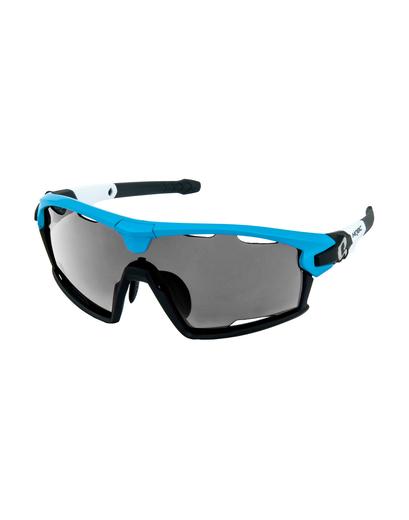 Окуляри HQBC QERT PLUS FF синій 3в1+димчаста лінза+рамка