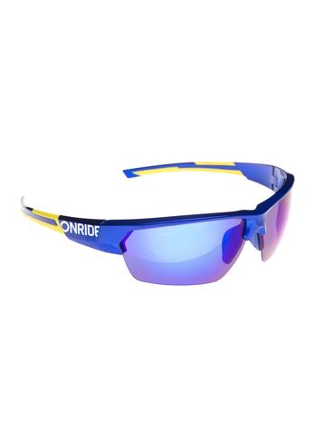 Окуляри ONRIDE Spok сині з лінзами Blue REVO (cat.3)