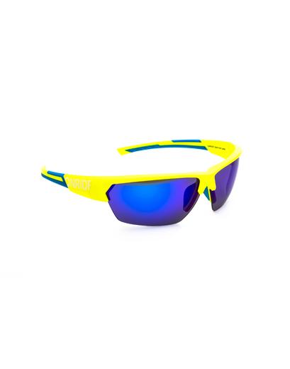 Окуляри ONRIDE Spok жовтий/блакитний з лінзами BlueREVO/Clear/Orange