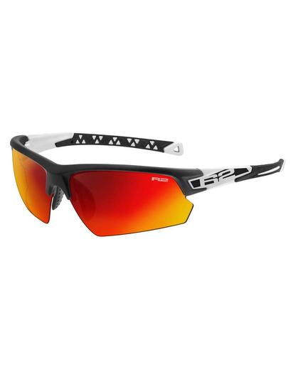 Окуляри R2 Evo 2020 чорно-білі з лінзами grey покриття red black Revo, clear (CAT. 2,0)