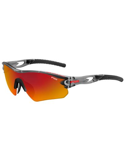 Окуляри R2 PROOF оправа матова сіра лінзи grey з покрит. Red Black Revo (CAT. 2)
