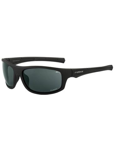 Окуляри Relax Gall 2020 оправа чорна матова лінза Polarized grey (CAT.3)