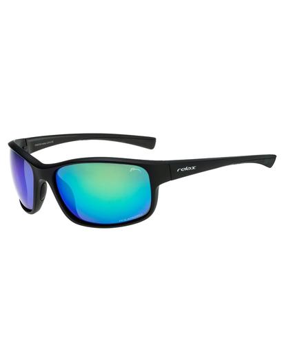 Окуляри Relax Helliar 2020 оправа чорна матова лінза Polarized grey покриття AURORA (CAT.3)