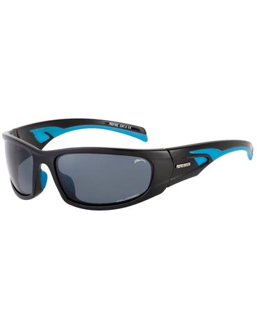 Окуляри Relax Nargo 2020 оправа чорно-синя глянцева лінза Polarized grey  (CAT.3)