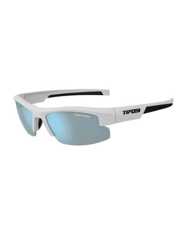 Окуляри Tifosi ShutOut, оправа Matte White with Black, лінзи Smoke Bright Blue Mirror