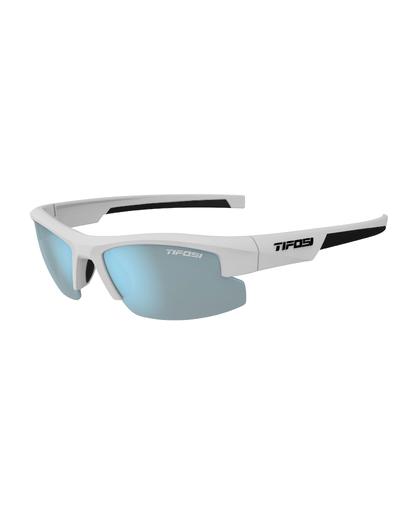 Окуляри Tifosi ShutOut, оправа Matte White with Black, лінзи Smoke Bright Blue Mirror