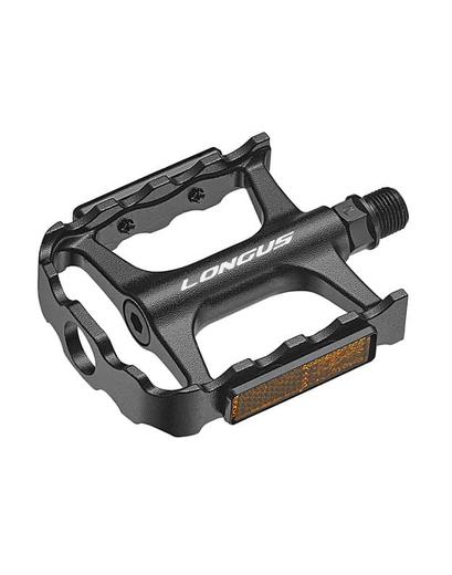 Педалі Longus MTB PREMIUM Al, пром підшипники, чорний