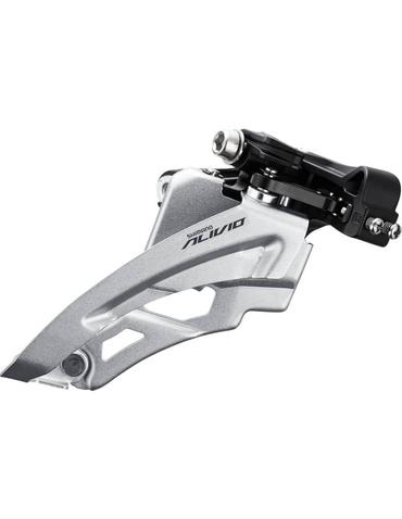 Перемикач передній FD-M3100-M ALIVIO 3X9, MID CLAMP, SIDE SWING, хомут 34,9/31,8/28,6мм адапт, макс.