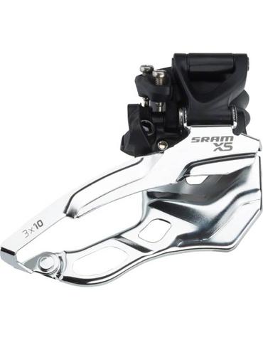 Перемикач передній SRAM X5 3x10 швидкостей нижній хомут 31.8/34.9мм Dual Pull