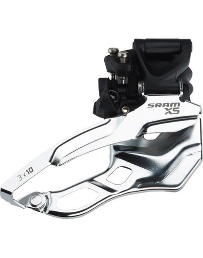 Перемикач передній SRAM X5 3x10 швидкостей нижній хомут 31.8/34.9мм Dual Pull