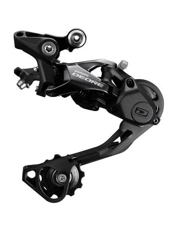 Перемикач задній Shimano Deore RD-M6000 Shadow+ 10 швидкостей середній важіль