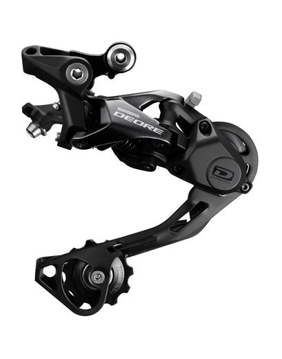 Перемикач задній Shimano Deore RD-M6000 Shadow+ 10 швидкостей середній важіль