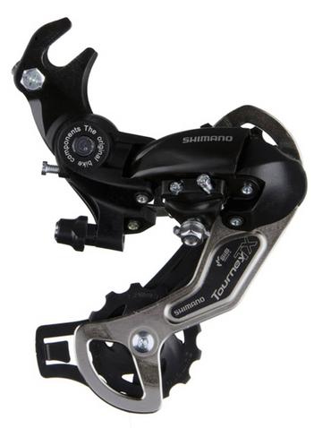 Перемикач задній Shimano Tourney RD-TX35 крюк 6/7 швидкостей