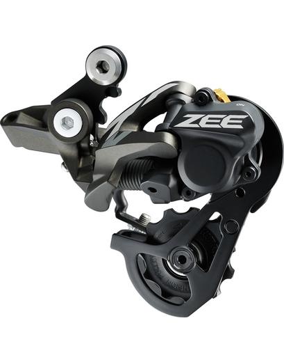 Перемикач задній Shimano Zee RD-M640 Shadow+ (FR) 10 швидкостей короткий важіль чорний