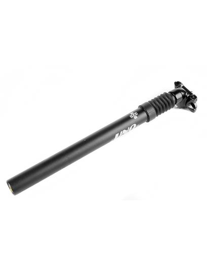 Підсідельний штир Uno SP-500 27.2/350 мм чорний з амортизатором
