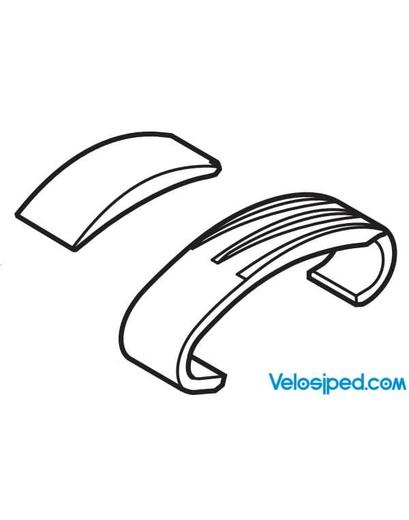 Пластина та гумова підкладка Shimano SM-CD50