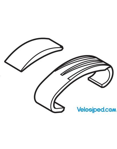 Пластина та гумова підкладка Shimano SM-CD50