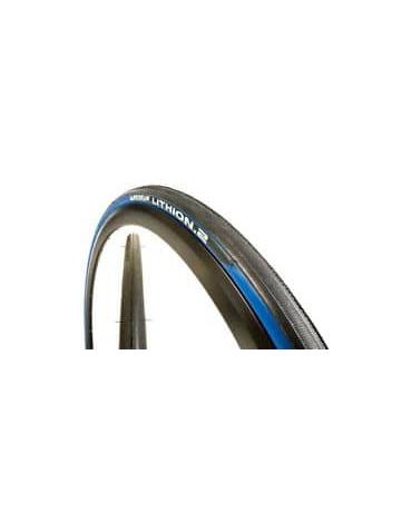 Покришка Michelin LITHION2 700x23C Folding чорний/синій