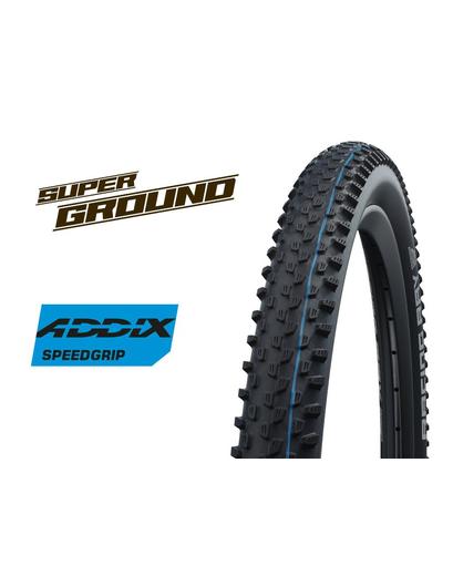 Покришка Schwalbe Racing Ray 27.5x2.25, 650B (57-584) Addix Speedgrip, Super Trail TLE