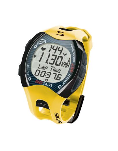 Пульсометр із нагрудним датчиком Sigma RC 14.11 жовтий