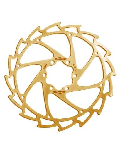 Ротор Alligator Serration 160 мм 6 болтів (Titanium coated)