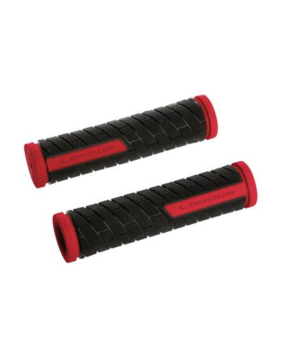 Ручки керма Longus GRID, червоно/чорний