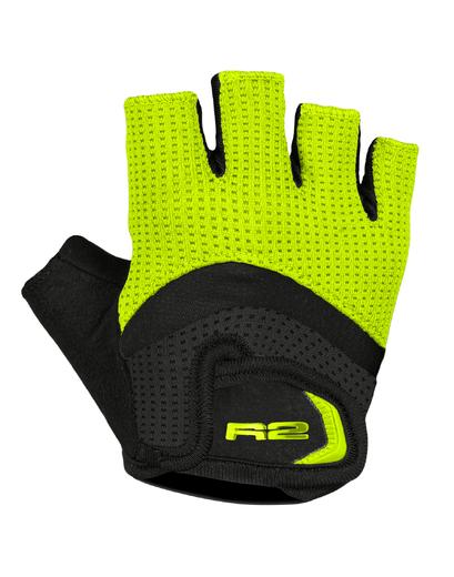 Рукавички дитячі R2 LOOP лайм/чорний 10Y