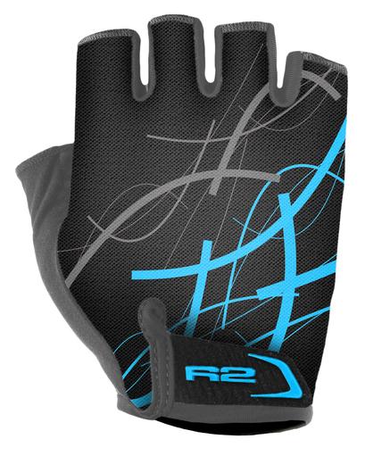 Рукавички R2 Easer чорний, синій, сірий S