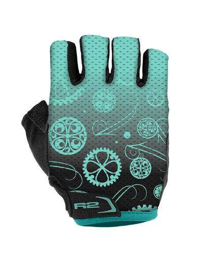 Рукавички R2 Hoppy колір м'ятно зелений, чорний розмір 8 років
